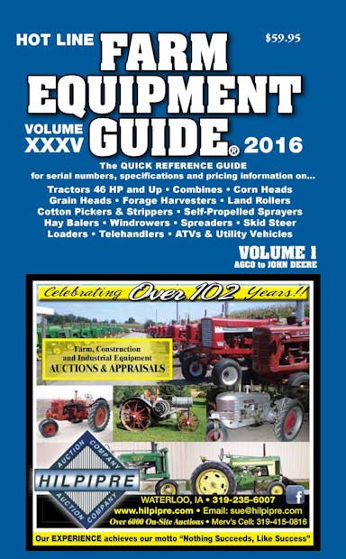 Farm Equipment Guide 2016