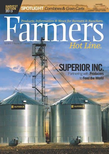 Farmers Hot Line Harvest Fall 2013