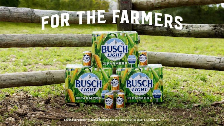 Busch Light's Corn Cans Return to Shelves, Supporting Farm Rescue