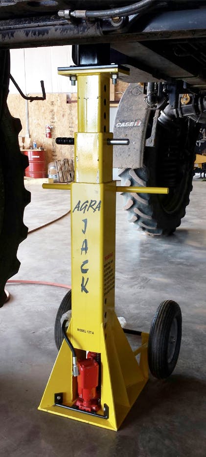 Agra Jack Is The Revolutionary Patented Tire Changing System For Field Sprayers