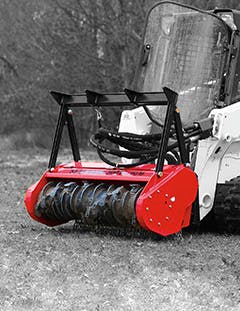 Fecon Introduces Low Flow Mulcher Head For Skid Steer Loaders