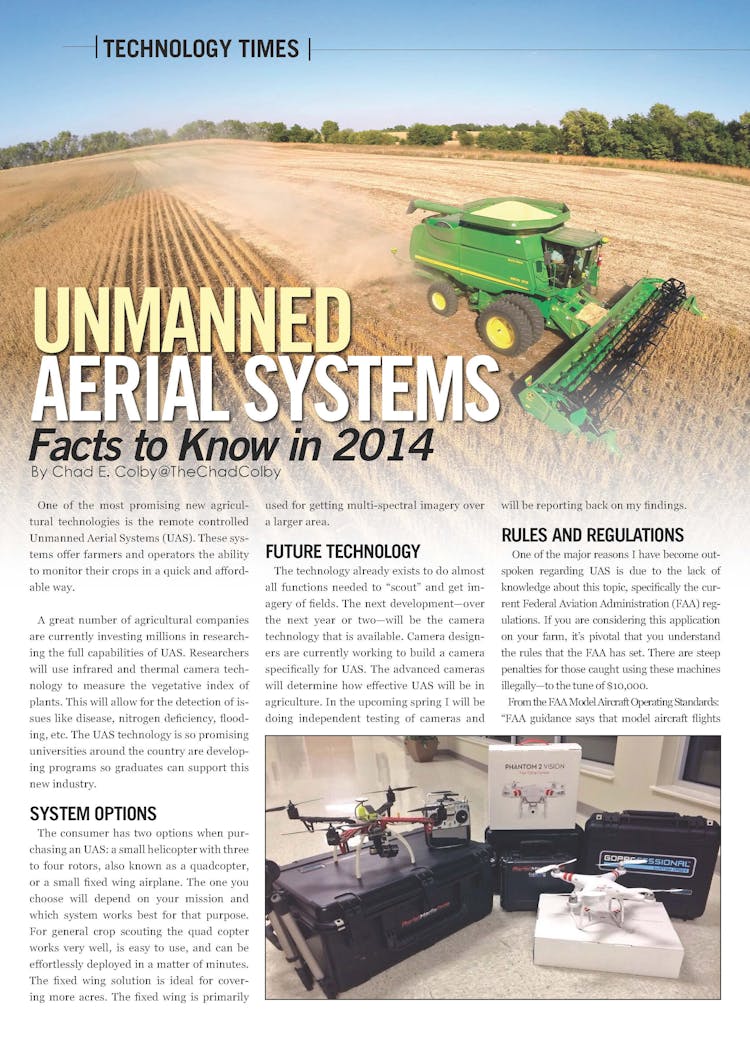 Unmanned Aerial Systems - Facts to Know in 2014