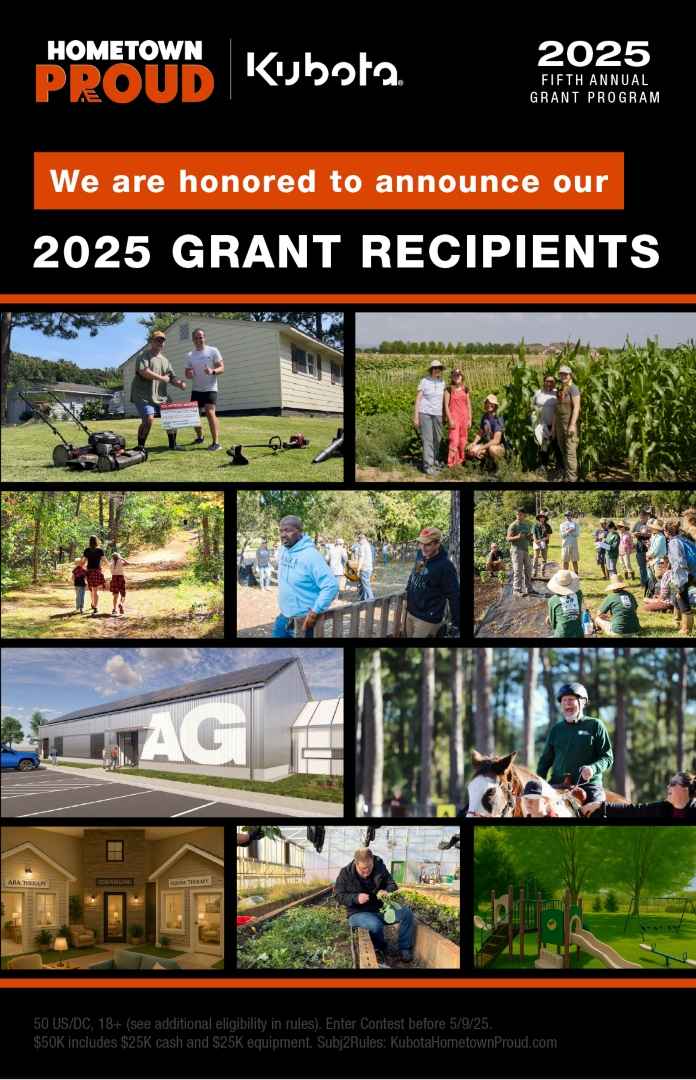 Kubota Hometown Proud Grants Support Ag and Community Projects