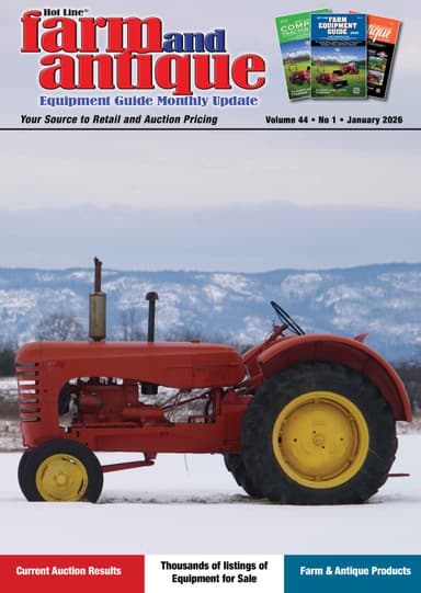 Farm and Antique Guide Monthly Update January 2026