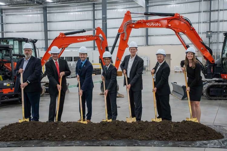 Kubota Breaks Ground on Kansas Test Center