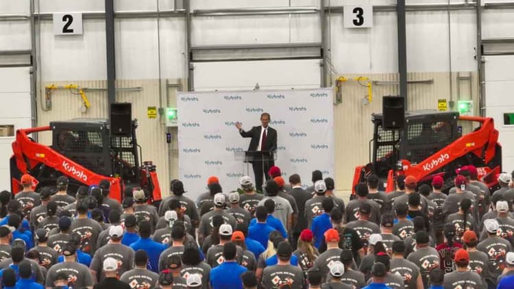 Kubota Expands Compact Track Loader Production in Kansas