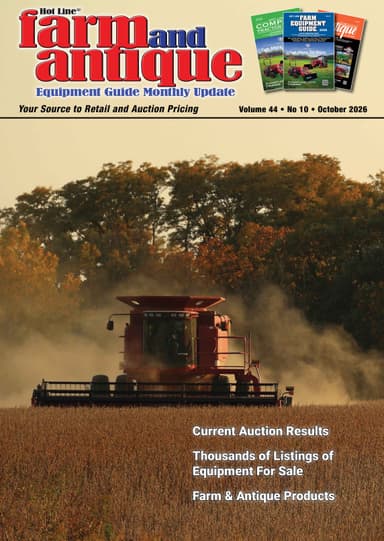 Farm and Antique Guide Monthly Update October 2026
