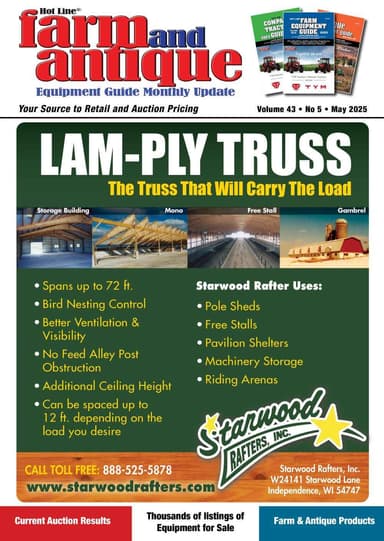 Farm and Antique Guide Monthly Update May 2025