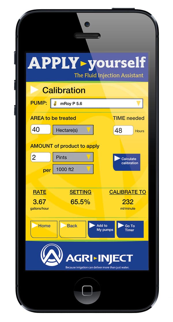 AgriInject Introduces the Chemigation App for Simplified Pump