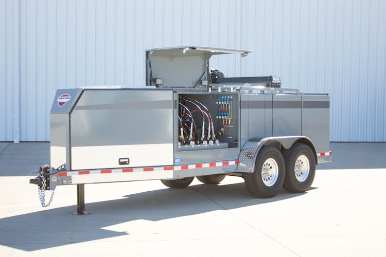Thunder Creek Redesigns Service and Lube Trailer with New Chassis, Expanded Storage and Fluid Options