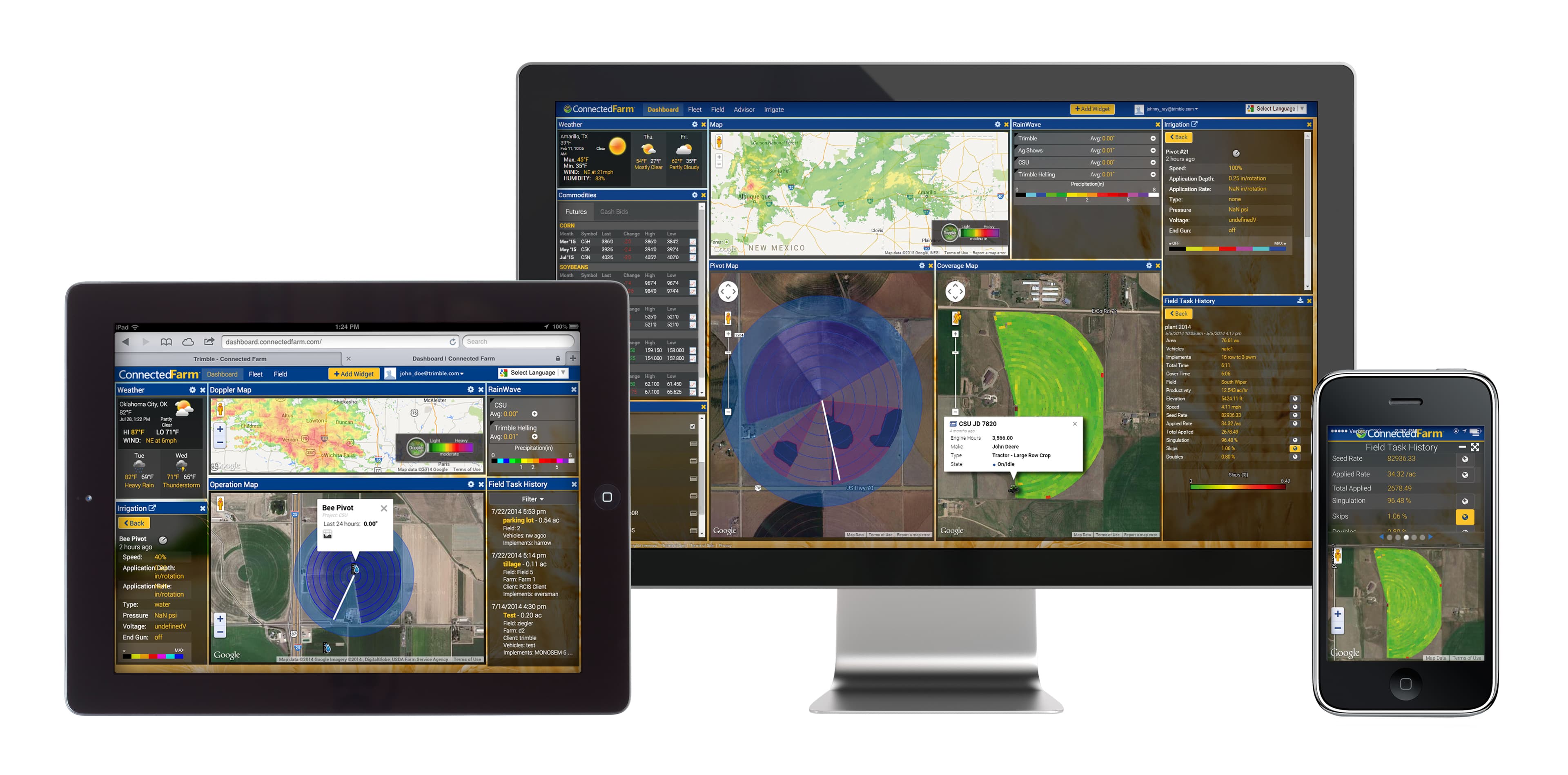 Trimble Adds Enhanced Support on its TMX2050 Display for Wireless