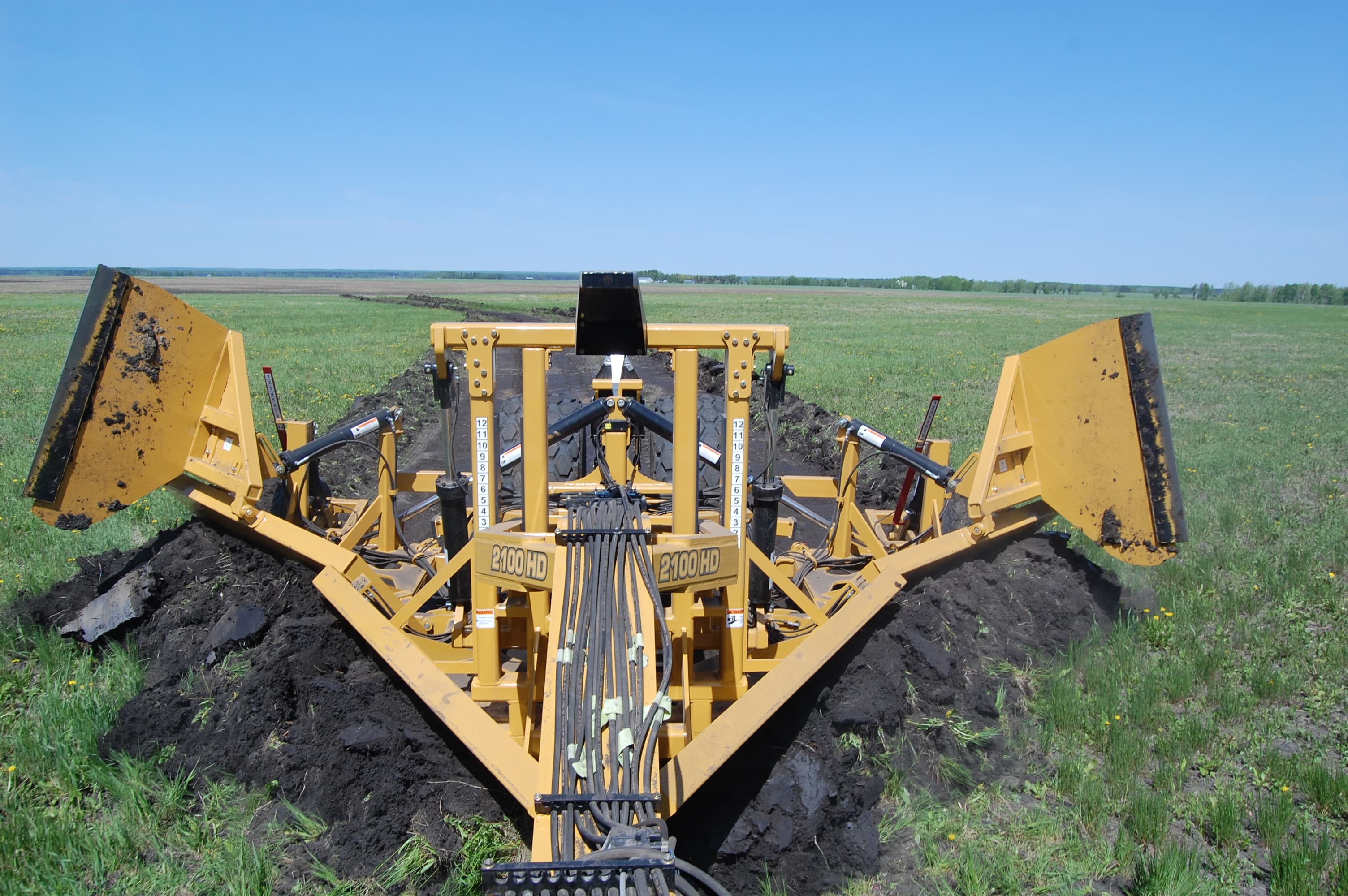 The HiTec Ag VWing Ditcher Does More Then Ditching Farmers Hot Line