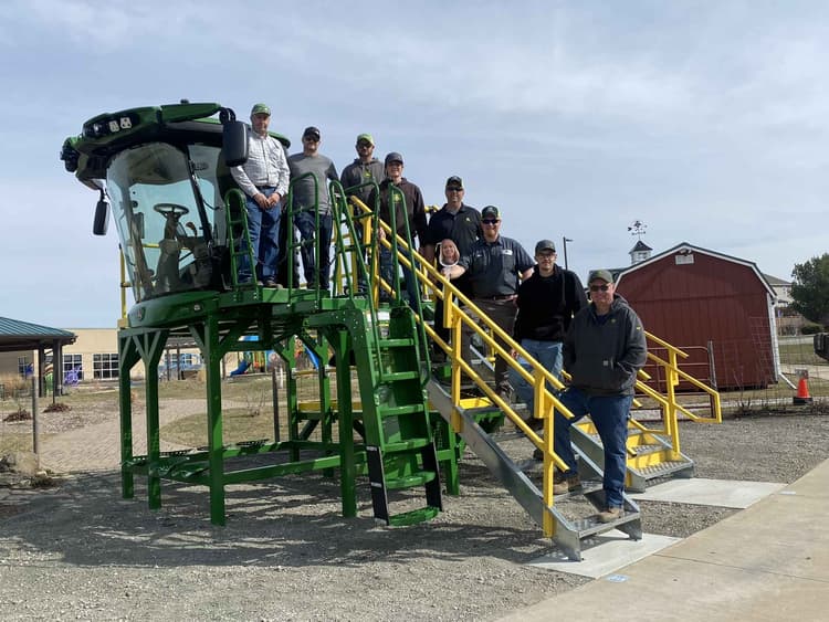 Farmer's Cancer Battle Inspires John Deere to Develop Therapy Combine Steps