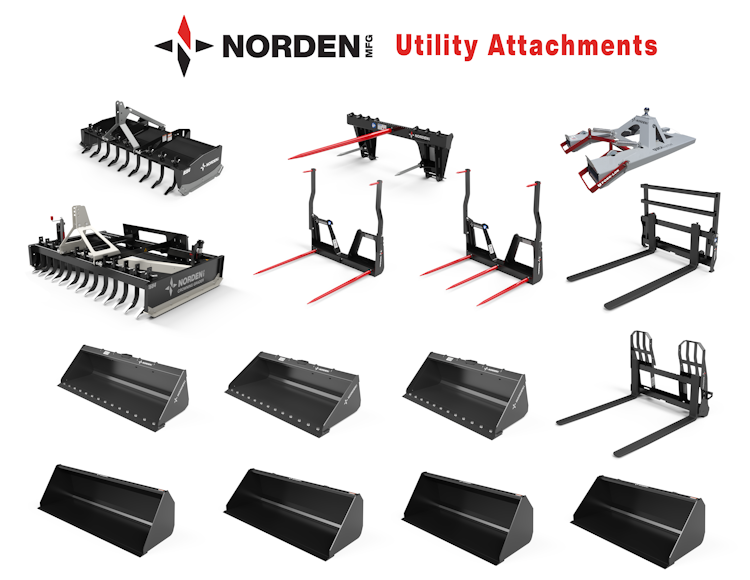 Norden Mfg Expands Product Portfolio with New Utility Attachments Line