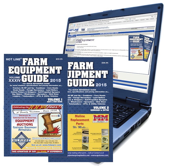 The New 2015 Guide For Pricing And Identifying Farm Equipment Is Now Available