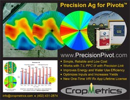 NEW FROM T-L IRRIGATION CO. -  VRI (Variable Rate Irrigation) - CropMetrics