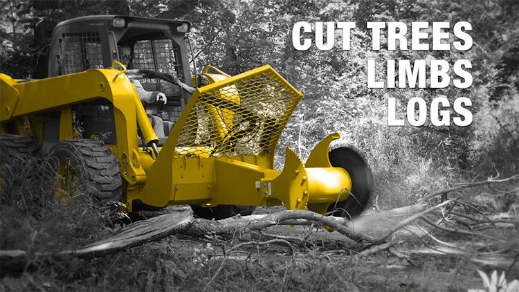 Dougherty Forestry Introduces The Ultimate Skid Steer Tree Clearing Attachment