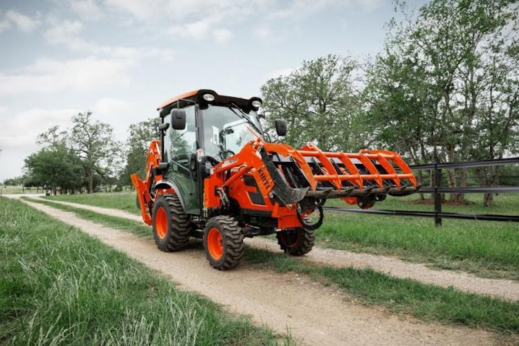 Kioti Tractor Introduces New Grapple Line, CX Series Cab Tractor