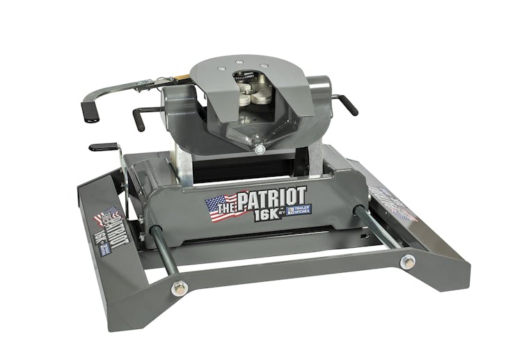 B&W Trailer Hitches “Quietly” Unveils New Patriot 16K Rail-Mounted Fifth Wheel Slider Hitch at 2014 SEMA